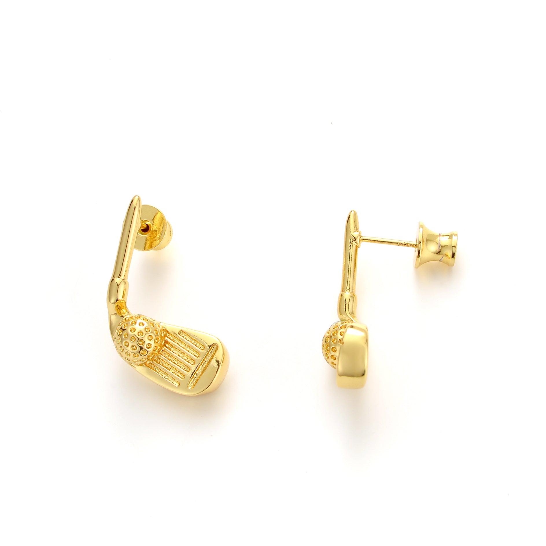 Club Driver Studs Earrings