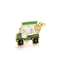 Green Golf Cart Pin