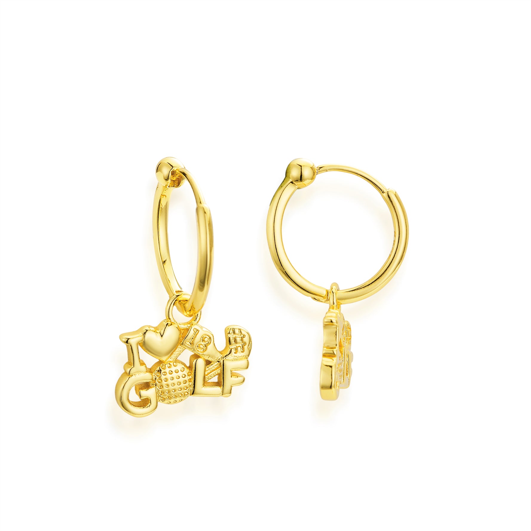 Fore the Love of Golf earrings