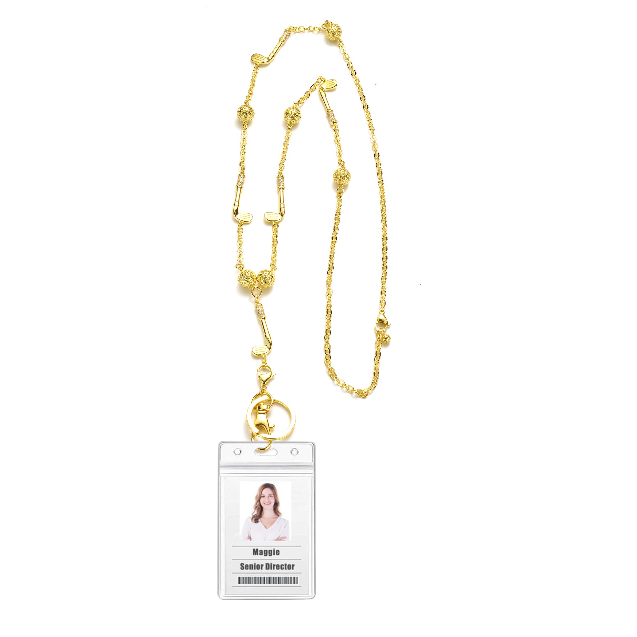 Golden Links Lanyard