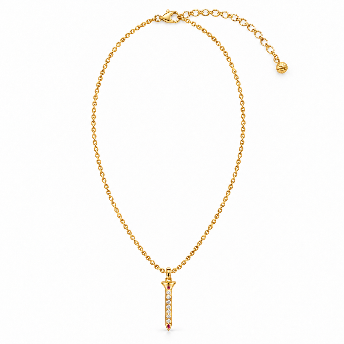 Golf Tee Necklace