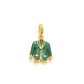 Green jacket Charm