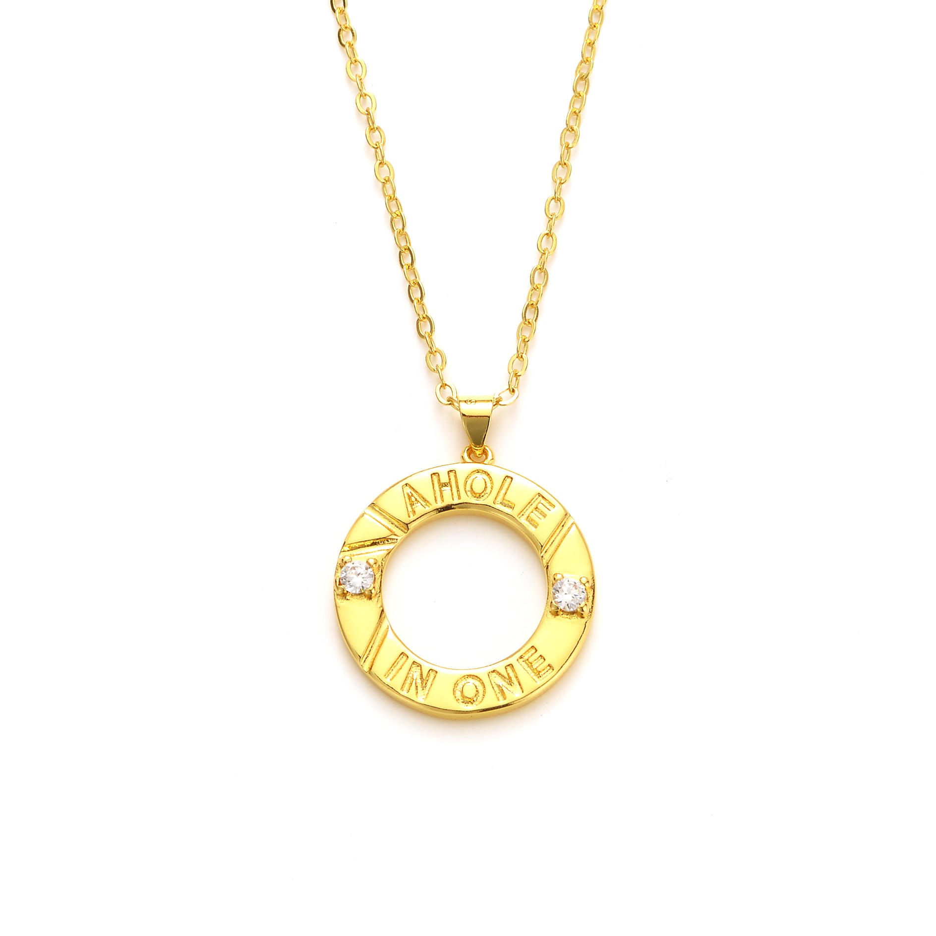 Hole in One necklace