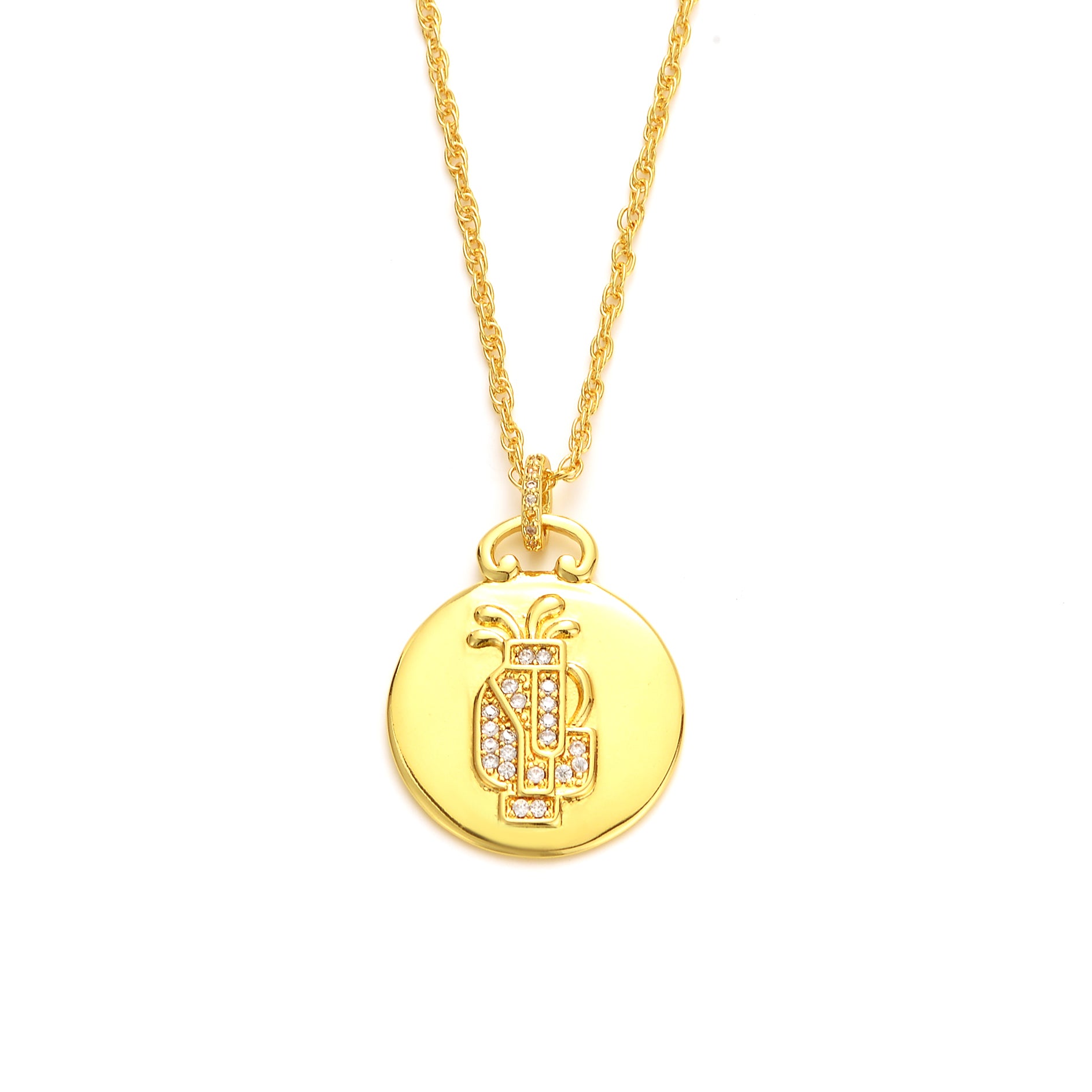 In The Bag Medallion Necklace