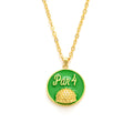 Par 4 Medallion Necklace