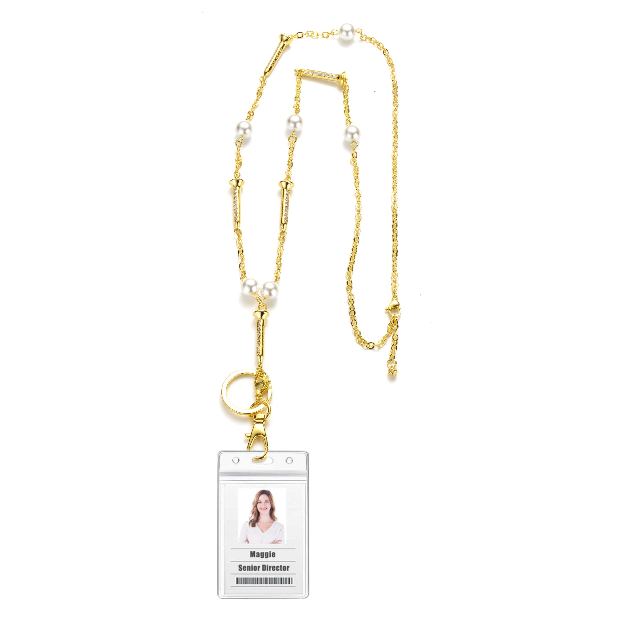 Tee Time Pearl Lanyard